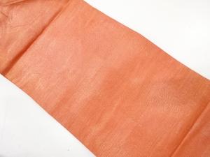 紗　銀通し　名古屋帯